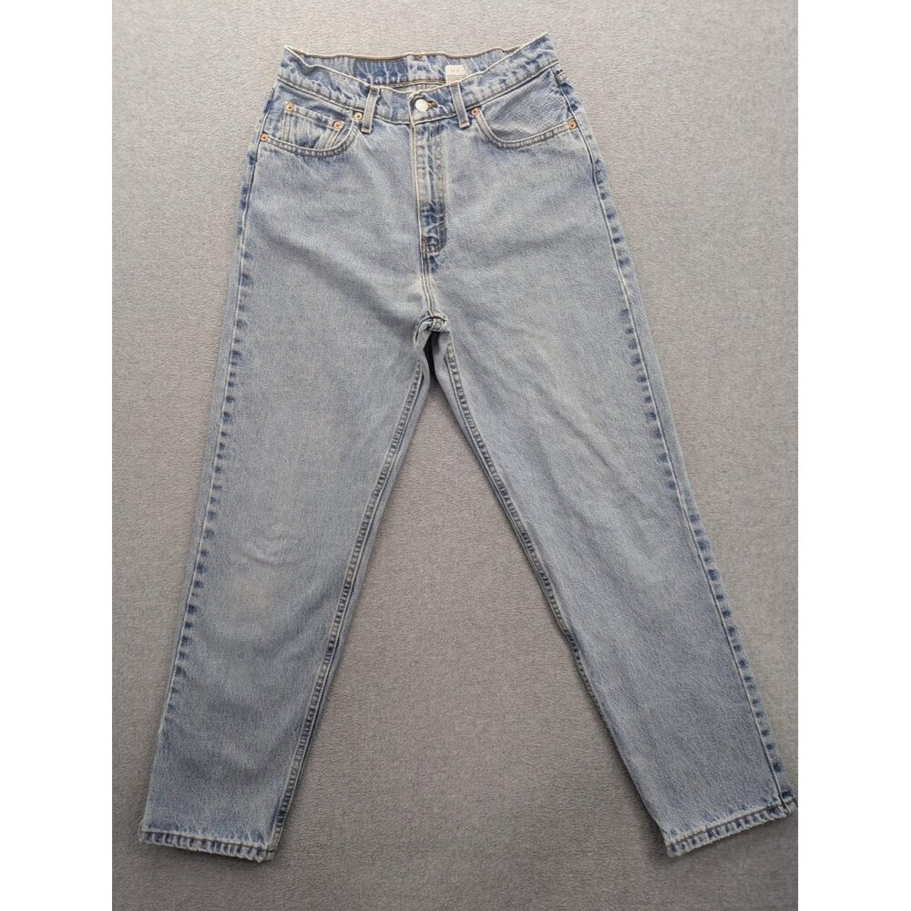 VINTAGE Levis 560 Jeans Womens 10 Short Loose Fit Straight Leg Made USA 90s